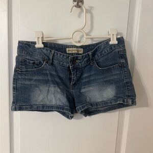 Paris Blues Blue Jean Shorts Classic Style